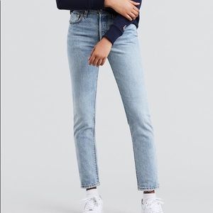 Levis 501 Skinny Jeans W 24 L 30 High Rise